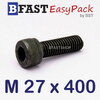 สกรูหัวจมดำ M 27 x 400 *เกลียวครึ่ง*
