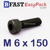 สกรูหัวจมดำ M 6 x 150 *เกลียวครึ่ง*