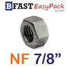 หัวน็อต NF 7/8"-14 ขอบ 33.33 mm. หนา 19.84 mm. (1 ตัว)