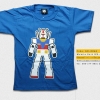 T-Shirt เสื้อยืดเด็ก เสื้อยืดกันดั้ม Mobie Suit Gundam (Zaku II) สุดเท่ห์ สีฟ้า จากร้าน GUNZU เสื้อยืดเด็ก!! Asia Street Fashion