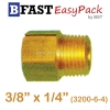 อะแด๊บเตอร์ (3200-6-4) 3/8" x 1/4"(1 ตัว/ถุง)