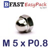 หัวน็อตหมวก M5 x P0.8 (15 ตัว/ถุง)