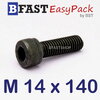 สกรูหัวจมดำ M 14 x 140 *เกลียวครึ่ง*