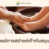 5 ประโยชน์การสปาแช่เท้ากับสมุนไพรไทย