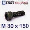 สกรูหัวจมดำ M 30 x 150 *เกลียวครึ่ง*