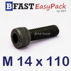 สกรูหัวจมดำ M 14 x 110 *เกลียวครึ่ง*