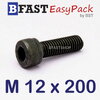 สกรูหัวจมดำ M 12 x 200 *เกลียวครึ่ง*