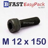 สกรูหัวจมดำ M 12 x 150 *เกลียวครึ่ง*