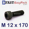 สกรูหัวจมดำ M 12 x 170 *เกลียวครึ่ง*