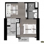 ขายดาวน์ คอนโด เดอะ โพลิแทน อควา สนามบินน้ำ (The Politan Aqua) คอนโดริมแม่น้ำเจ้าพระยา ใกล้ MRT สายสีม่วง