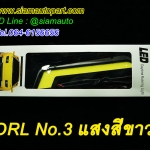 ไฟเดไลท์ชิป COB DRL ทรง Benz NO.3 แสงสีขาว