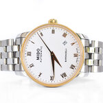 Mido Baroncelli Automatic King Size 2tone หน้าขาว หลักโรมัน
