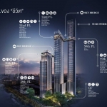 ด่วนขายดาวน์ Park Origin Thonglor (พาร์ค ออริจิ้น ทองหล่อ) 2 ห้องนอน 1 ห้องน้ำ ขนาด 40.5 ตรม. มีอ่างอาบน้ำ