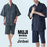 Muji Shijira Jinbei Loungewear Set