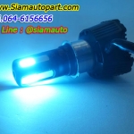 หลอดไฟหน้าLEDรถมอเตอร์ไซค์รุ่นM02H แท้ ยีห้อ RTD แสงสีไอซ์บลู 4400 LM ไดรเวอร์ AC แถมไฟหรี่T10-ชิป COB สีไอซ์บลู 1 คู่