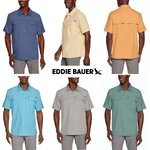Eddie Bauer Outdoor Short Sleeve Woven Tech Shirt