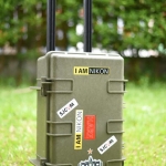 กล่องกันกระแทก กระเป๋ากล้องล้อลาก HC 512 สีเขียวทหาร ไส้ตีนตุ๊กแก