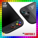 Savage Raven by Skull & Co. D-Pad Button Cap Set for Nintendo SWITCH 2 (รุ่นปี 2025)