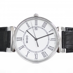 NEW:Mido Dorada Quartz หน้าขาว หลักโรมัน สายหนัง