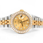 Rolex Oyster Perpetual Date-Just 2tone 18K Automatic Lady Size