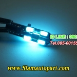 LED-T10-5730-12SMD แสงสี Ice blue