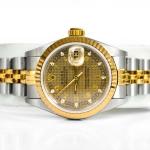 Rolex Date-just Ladysize 2tone Series 6 เบ้าเล็ก (Sold)