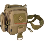 กระเป๋าสะพายข้าง ยี่ห้อ HAZARD4 Tonto mini-messenger bag (Coyote) ผ้าคอดูร่า (Cordura) สีทราย