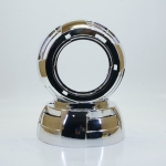 ฝาครอบเลนส์โปรเจตเตอร์ขนาด 3 นิ้ว แบบมีช่องสำหรับใส่ไฟวงแหวน จำนวน 1 คู่