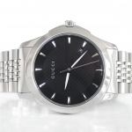 Gucci G Times Stainless Steel Quartz Men หน้าดำ (Sold)