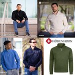 Höhenhorn Troiberg Men's Pullover 1/4 Zip Sweatshirt
