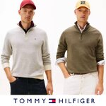Tommy Hilfiger Quarter-Zip Mockneck Sweater