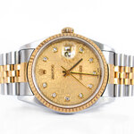 Rolex Oyster Perpetual Date-Just 2tone 18K Automatic King Size