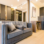 ให้เช่าคอนโด Ashton Chula - Silom (แอชตัน จุฬา-สีลม) 1 ห้องนอน 1 ห้องน้ำ ขนาด 34.5 ตรม ห้อง 1075