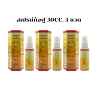 ยาน้ำสเปรย์สมุนไพรแก้ปวดเมื่อยกังฟู ขนาด 30 มล. 3 ขวด