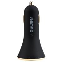 Remax 3 USB Car Charger - ที่ชาร์จในรถยนต์ - สีดำ