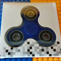 fidget spinner (สีนำ้เงิน)
