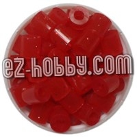 5 มิล 50 เม็ด เลือกสีตามใจ SL003 Glitter Red แดงกากเพชร