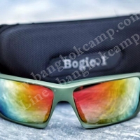 แว่นตากันแดด Polarized แบบเปลี่ยนเลนส์ได้ 4 เลนส์ ยี่ห้อโบกี้วัน (Bogie.1) กรอบสีเขียว