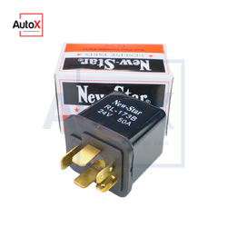 รีเลย์ไฟเลี้ยว เฟรชเชอร์ไฟเลี้ยว 24V 5ขา ISUZU DECA 360 NQR 50A ยี่ห้อNew-Star