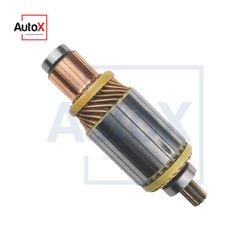 ทุ่นไดสตาร์ท JCM EH700 24V 4.5kw ทดND ยาว187mm อ้วน60mm CW (ใหม่)