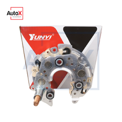 แผงไดโอด ISUZU DMAX แบบเม็ดโอดใหญ่ สำหรับไดฝาพลาสติกสีดำ 12V (ใหม่)