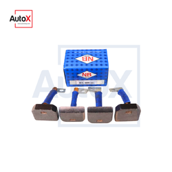 ถ่านไดสตาร์ท BX-408 KOMATSU PC200 5.5kw (9x30x23mm) ปลายมีแผ่นรูนอต ยี่ห้อNB (1ชุด/4ก้อน)