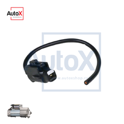 ปลั๊กเสียบท้ายออโต ไดสตาร์ท ALTIS CAMRY VIOS REVOแบบNDเสื้อเงิน ฝั่งรถยนต์ (ใหม่)