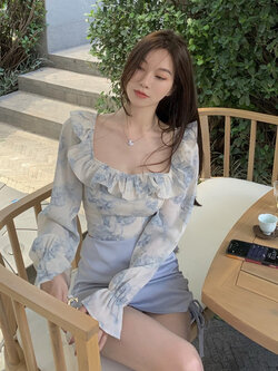 e.go studio : พรีออเดอร์ ชุดเซ็ทแฟชั่นสไตล์เกาหลี (ราคาแยกชิ้น) มีให้เลือก 2สี แบรนด์แท้