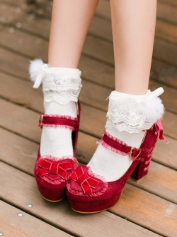 รองเท้าแฟชั่นสไตล์ญี่ปุ่น สูง 10 cm แบรนด์แท้ Candy Rain