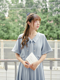 SNBL Girl : พรีออเดอร์ เดรสยาวแฟชั่นสไตล์ญี่ปุ่น JK แบรนด์แท้