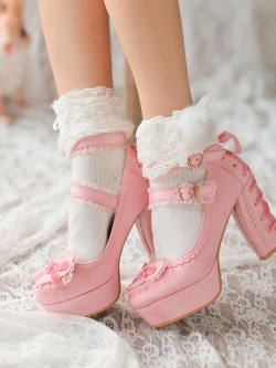 รองเท้าแฟชั่นสไตล์ญี่ปุ่น สูง 10 cm แบรนด์แท้ Candy Rain