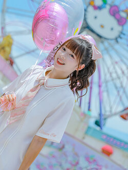 SNBL Girl : พรีออเดอร์ เสื้อแฟชั่นสไตล์ JK แขนสั้น + เนคไท ลายตามแบบ แบรนด์แท้