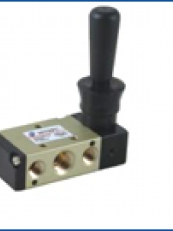 วาล์วมือโยกลม 5/2 PT1/4"