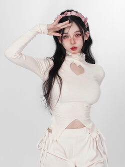 Shaoyeyan : พรีออเดอร์ เสื้อแฟชั่นแขนยาวคอเต่า แบรนด์แท้